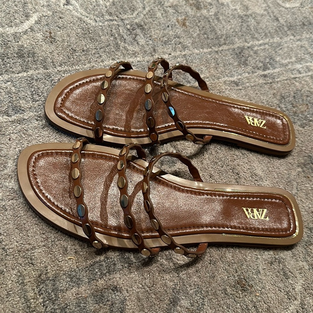 Zara flip flops